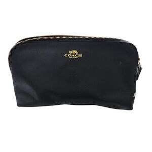 Coach Black Cosmetic Bag NWOT